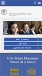 Mobile Screenshot of holy-trinity-school.com